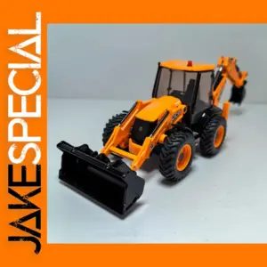 1:50 Scale JCB 4CX Backhoe Loader Model