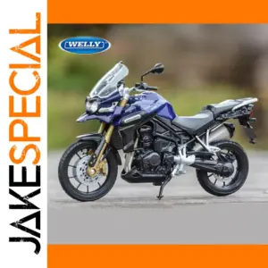 Welly 1:18 Triumph Tiger Alloy Model Motorcycle