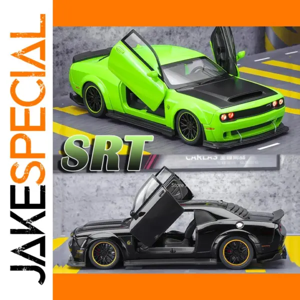1:32 Scale Hellcat Alloy Diecast Model Car with Sound