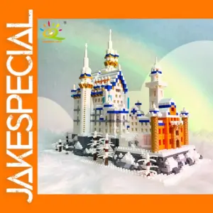 3000pcs Swan Castle Micro Building Blocks