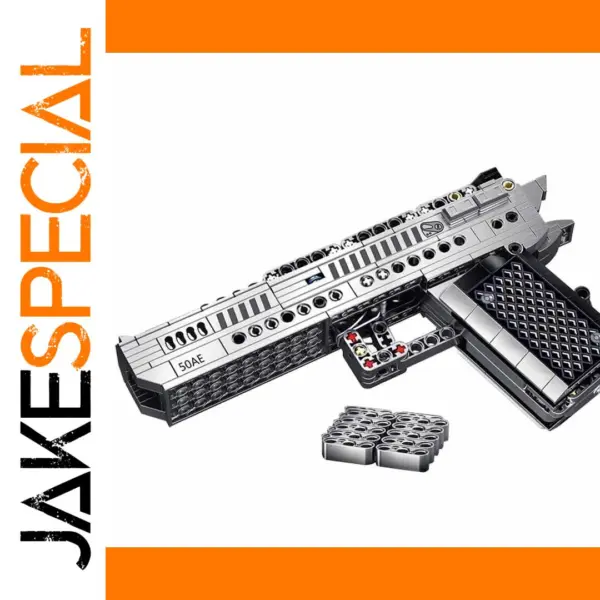 WW2 Military Desert Eagle Gun Building Blocks