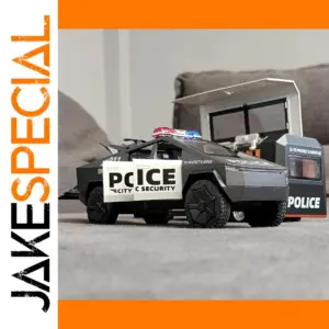 1:32 Police Cybertruck Diecast Model Car