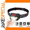 Motion Sensor USB Rechargeable Headlamp 10W