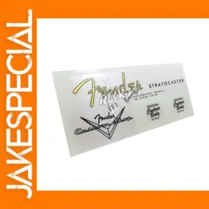Custom Guitar Peghead Logo Decal Sticker