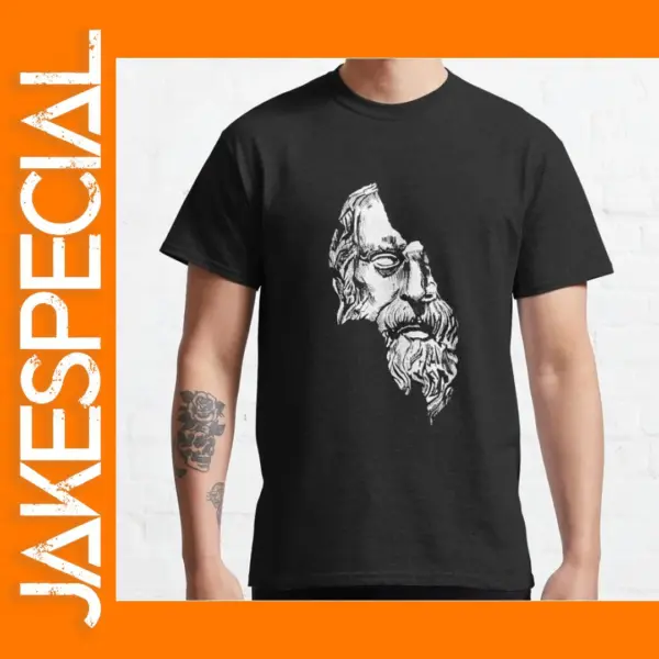 Funny Stoic Philosophy Graphic T-Shirt S-6XL