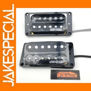 Wilkinson Black Double Coil Guitar Pickups Set