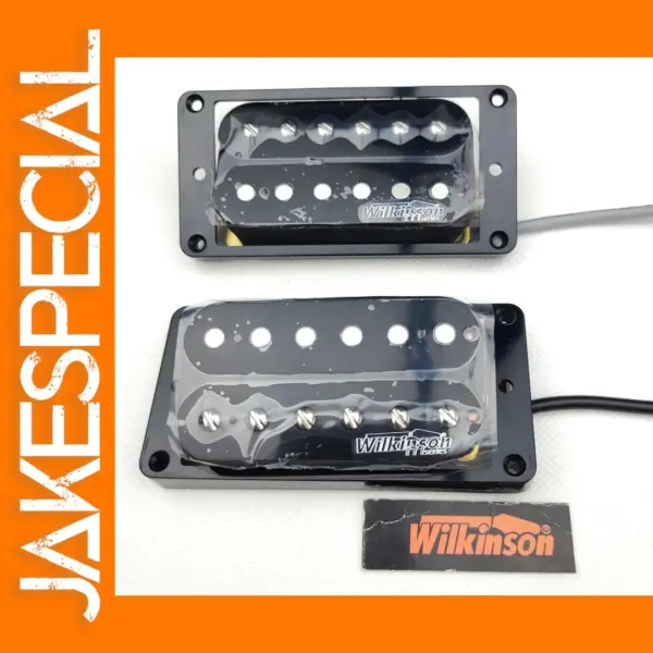 Wilkinson Black Double Coil Guitar Pickups Set