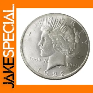 1922 Retro Silver Coin Replica Home Decor