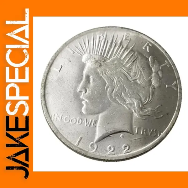 1922 Retro Silver Coin Replica Home Decor