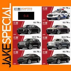 Hongqi H7 H9 E-HS9 Diecast Model Car 1:64