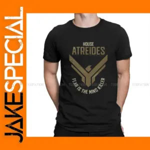Dune House Atreides Cotton Graphic T-Shirt for Men
