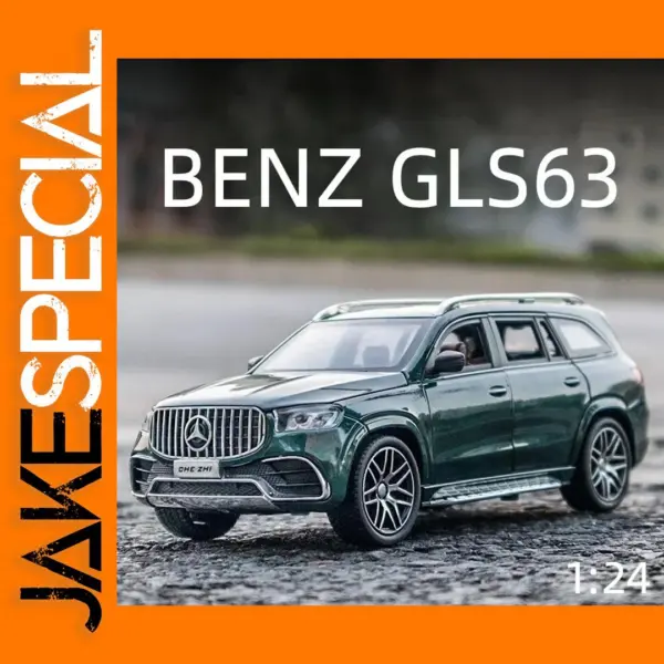 1:24 Mercedes Benz GLS63 AMG Diecast Model
