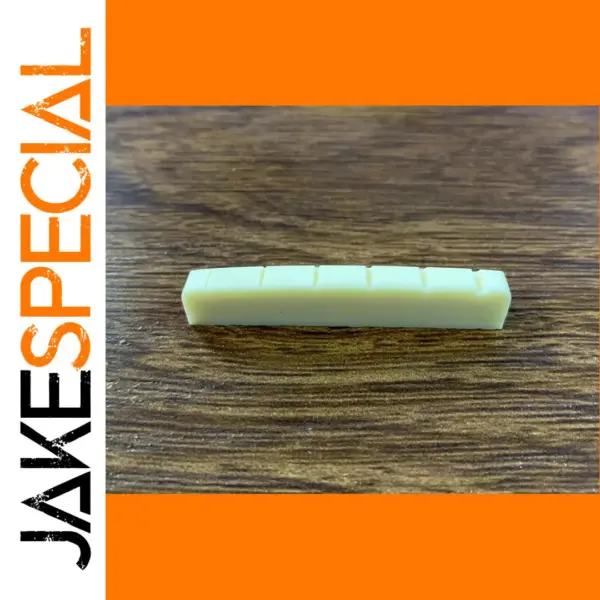 Plastic Nut for Left-Handed Guitars 44x6x9mm