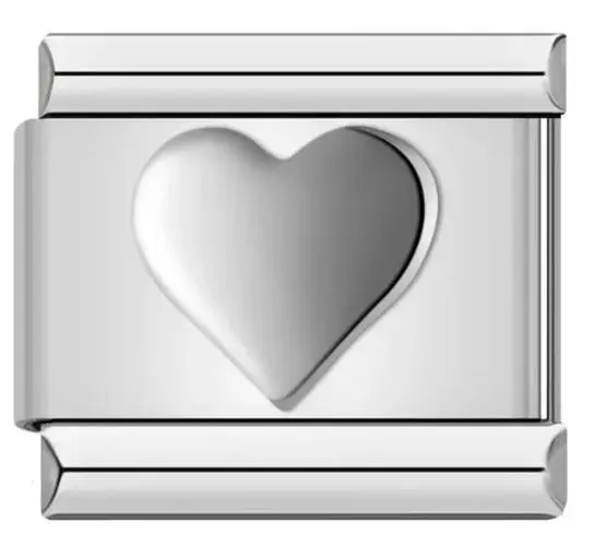 Italian Charm Links Stainless Steel Bracelet 16 Italian Charm Links Stainless Steel Bracelet - Image 16