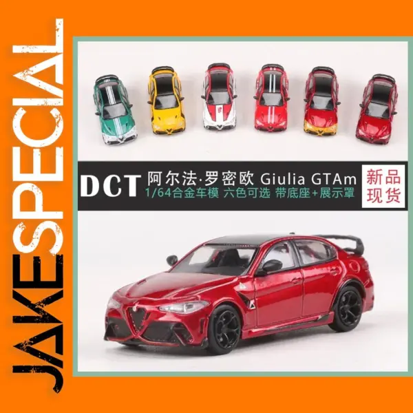 1:64 Scale Diecast Alfa Romeo Giulia Model