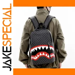 Men's 15-Inch Plaid Laptop Backpack