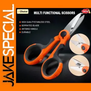 High Carbon Steel Multi-Purpose Fishing Scissors