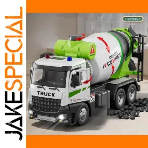 1:24 Alloy Electric Mixer Truck Toy Model