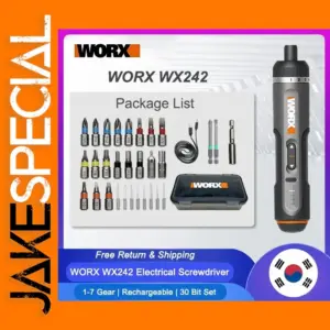 WORX WX242 4V Cordless Electric Screwdriver Set