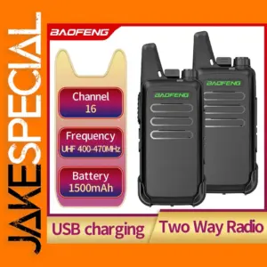 Baofeng BF-T20 Mini Walkie Talkie - 2 Pack