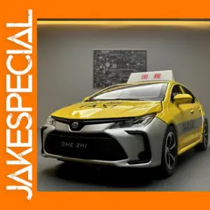 1:32 Toyota Corolla Taxi Diecast Car Model