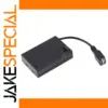 3XAA Battery Case with USB Switch and Cover