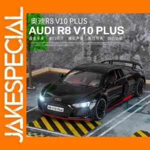 1:24 Audi R8 V10 Plus Diecast Model Car