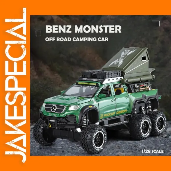 1:28 Scale Benz X-CLASS Off Road Model Car