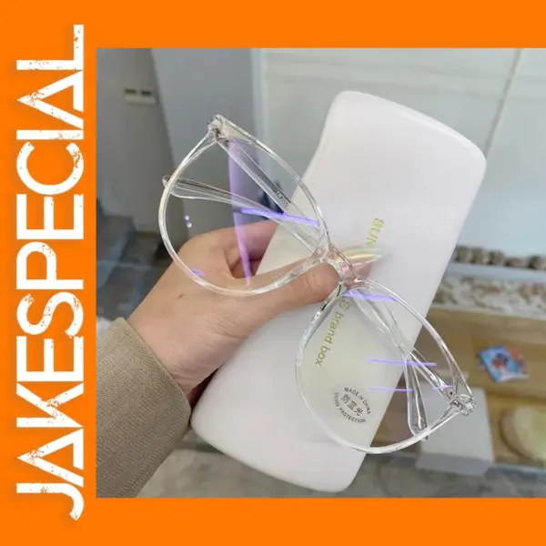 Round Anti Blue Light Glasses for Unisex