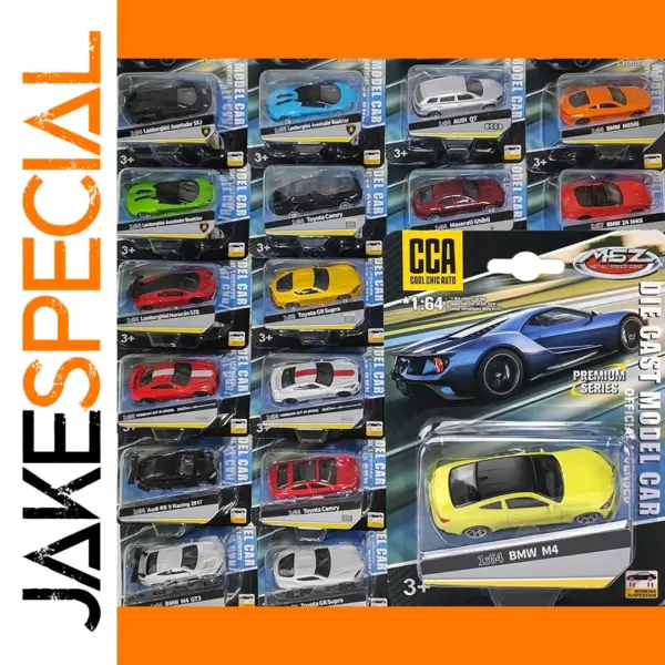 1:64 Scale BMW M850i and M4 GT3 Models