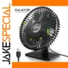 GAIATOP Portable USB Desk Fan 90° Adjustable Quiet Cooling