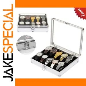 Aluminium Watch Box with 6/12 Slots Model WT0192