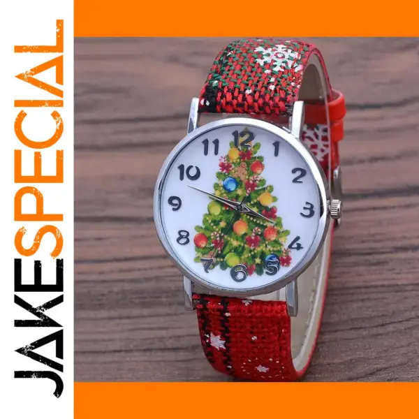 Women's Quartz Watch with Leather Strap