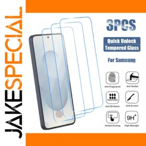3PCS Tempered Glass Screen Protector for Samsung
