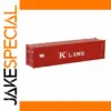 HO Scale 1:87 Red K LINE Shipping Container