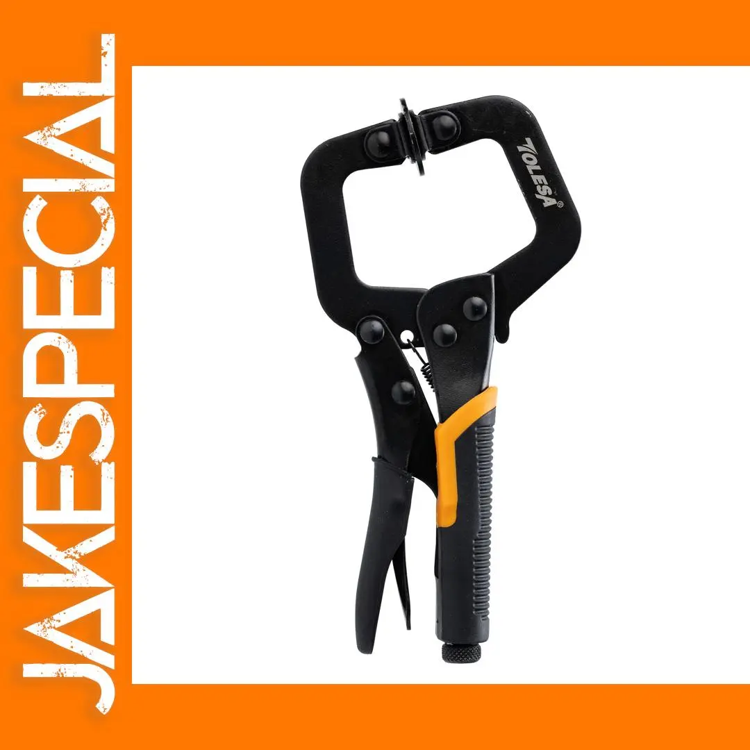 TOLESA 6 Inch Heavy Duty Metal Face Clamp 1 TOLESA 6 Inch Heavy Duty Metal Face Clamp