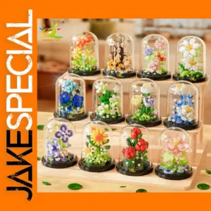 Flower Building Blocks Display Box Set