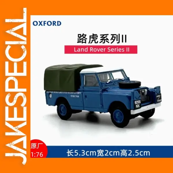 1:76 Scale Land Rover Series II Alloy Model