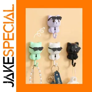 High-Strength Silicone Sticky Hook for Keys and Bags