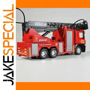 Maisto 1:18 Fire Rescue Ladder Truck Toy