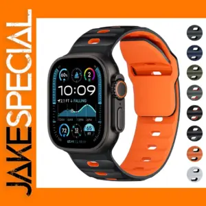 Sport Silicone Strap for Apple Watch 49mm 46mm 45mm