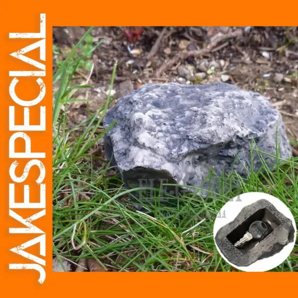 Garden Rock Key Safe Box for Hidden Storage