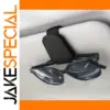 Magnetic Leather Sunglasses Holder Clip
