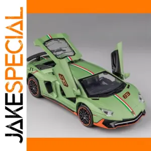 1:32 Lambor Aventador SVJ Sports Car Model