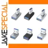 90° USB 3.0 Right Angle Extension Adapter for Laptop