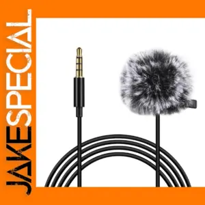 PULUZ 1.5m Lavalier Microphone for Smartphones