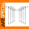 10pcs OO Scale Model Train Street Light Lamps