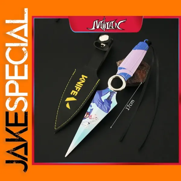 Valorant JETT Kunai 17cm Metal Replica