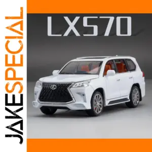 1:32 LX570 Alloy Diecast Car Model with Sound