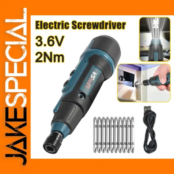 3.6V Cordless Electric Screwdriver Set
